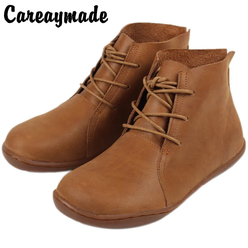 Vivelo Life Women's Autumn/Winter Handmade Ankle Boot