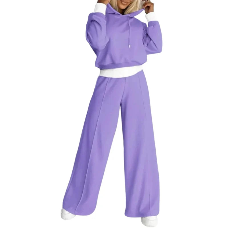 Vivelo Life Women's Relaxed Fit Hoodie and Pants with Drawstring