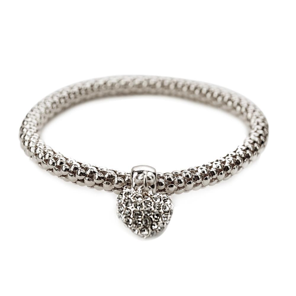 Cherish silver bracelet - lifestyle