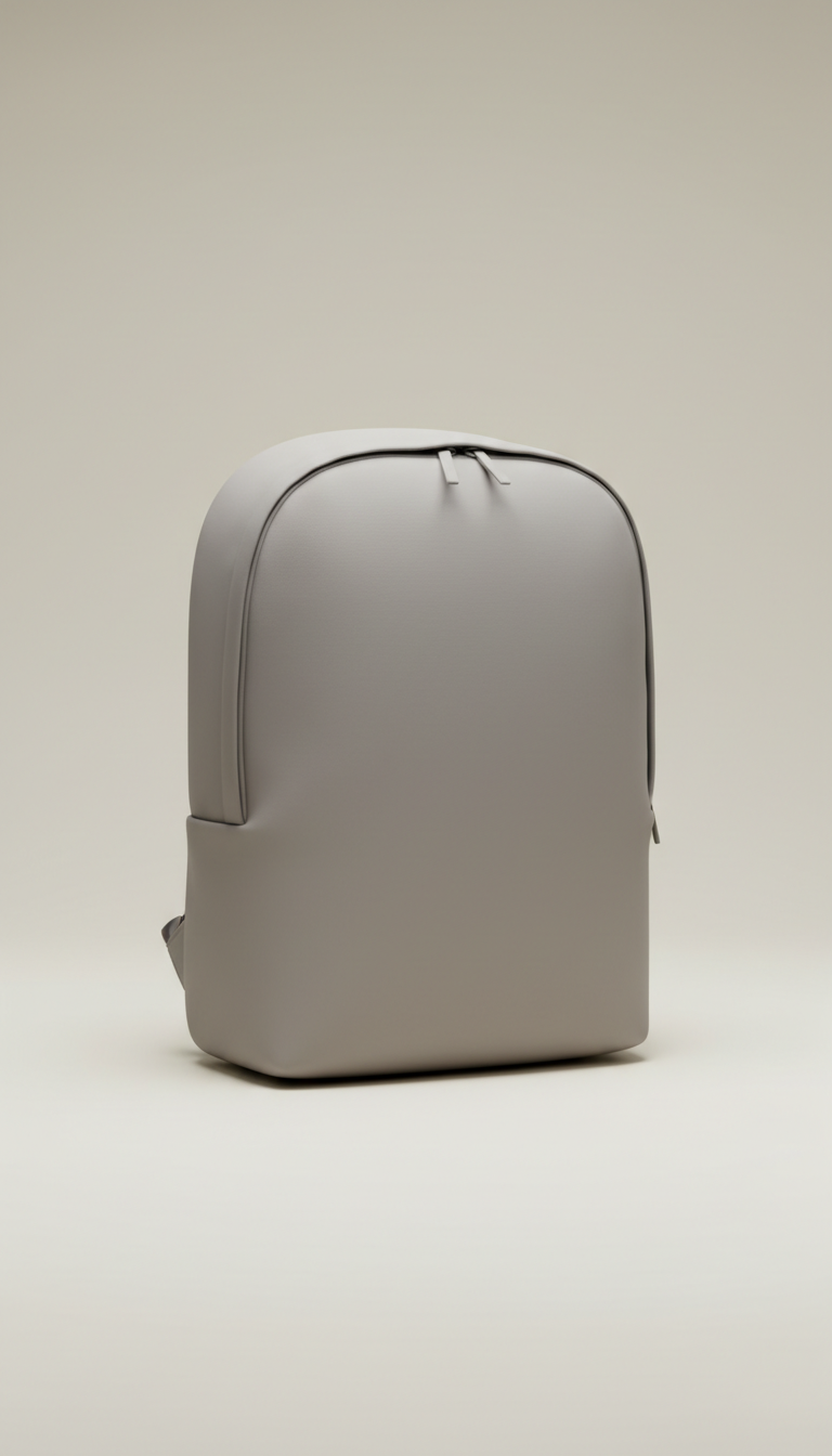 Matte minimal daypack backpack - lifestyle