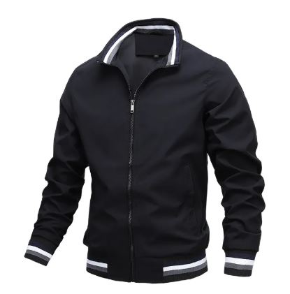 Vivelo Life Men's Windbreaker Zip Jacket