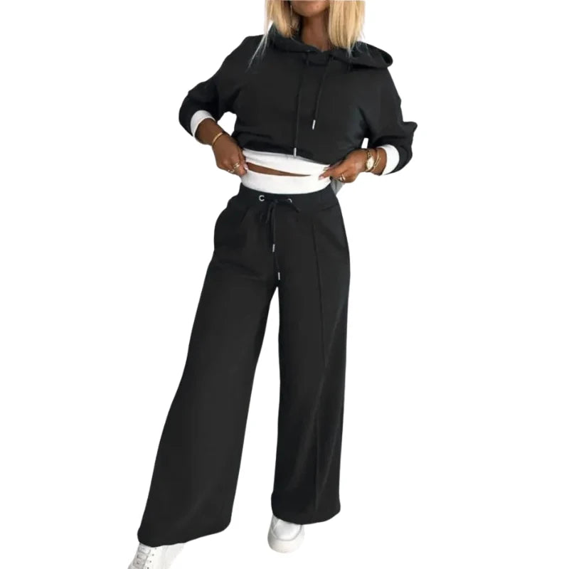 Vivelo Life Women's Relaxed Fit Hoodie and Pants with Drawstring