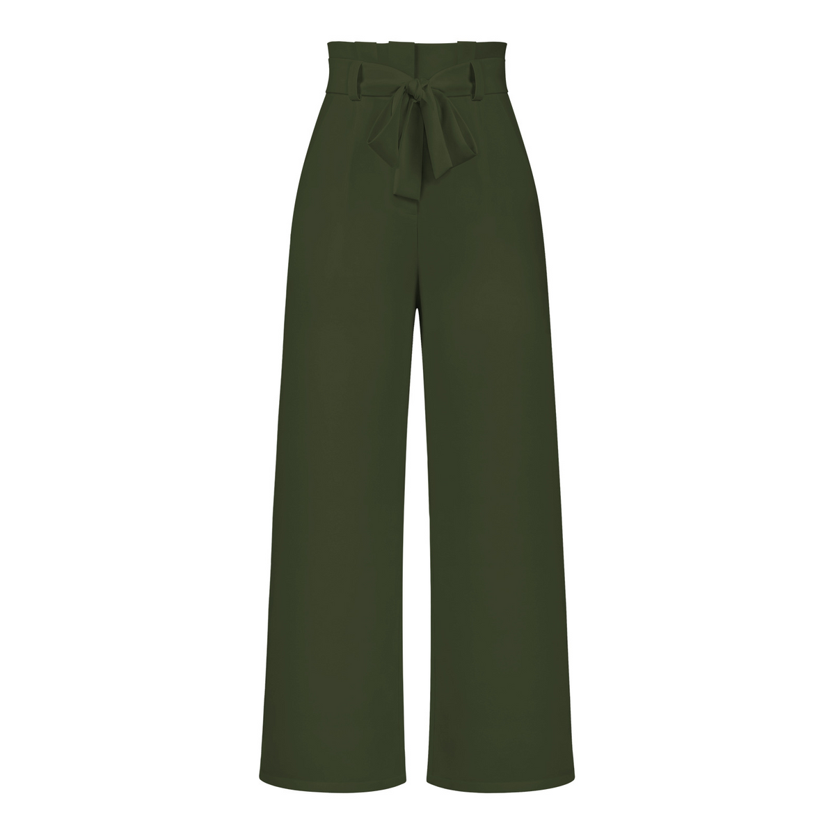Stylish High-Waisted Work Pants