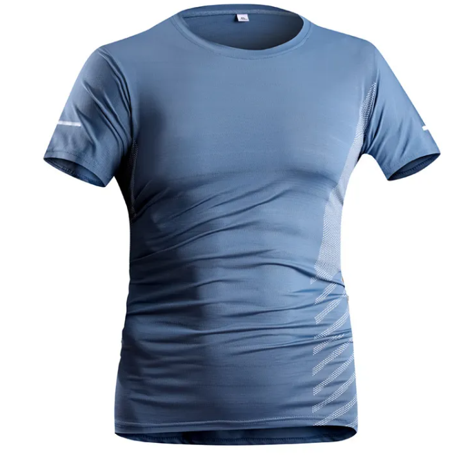 Men's AeroCool Quick-Dry Activewear Tee – Stylish & Breathable