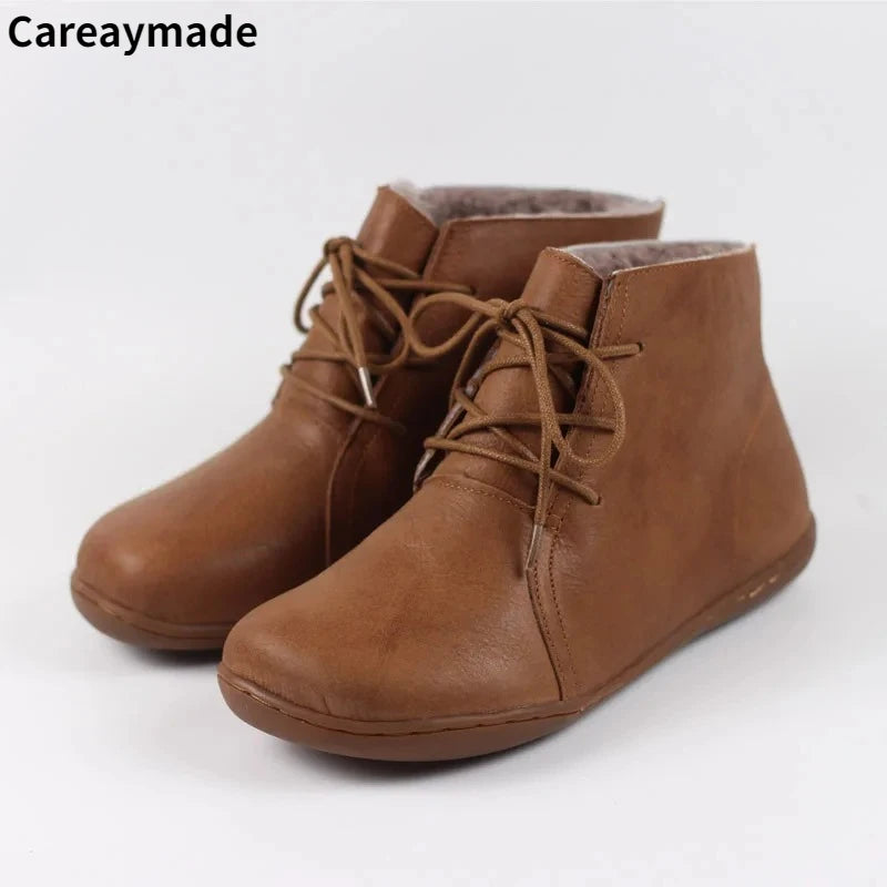 Vivelo Life Women's Autumn/Winter Handmade Ankle Boot