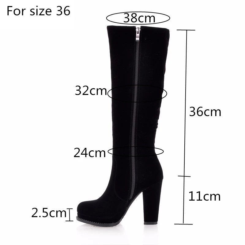 Vivelo Life Women'S Winter Knee High Boots