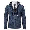 Vivelo Life Men's Solid Color Cardigan Sweater