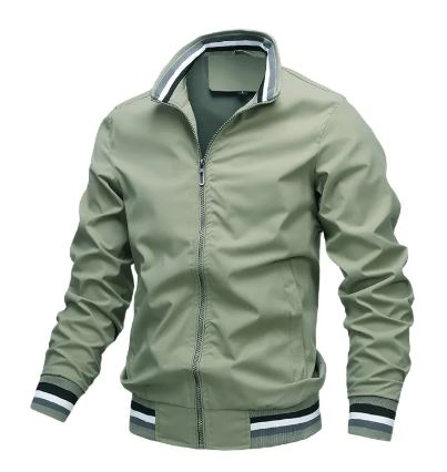 Vivelo Life Men's Windbreaker Zip Jacket