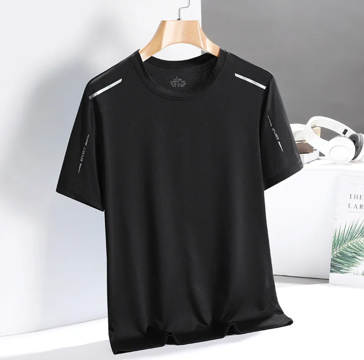 Men's AeroCool Quick-Dry Activewear Tee – Stylish & Breathable
