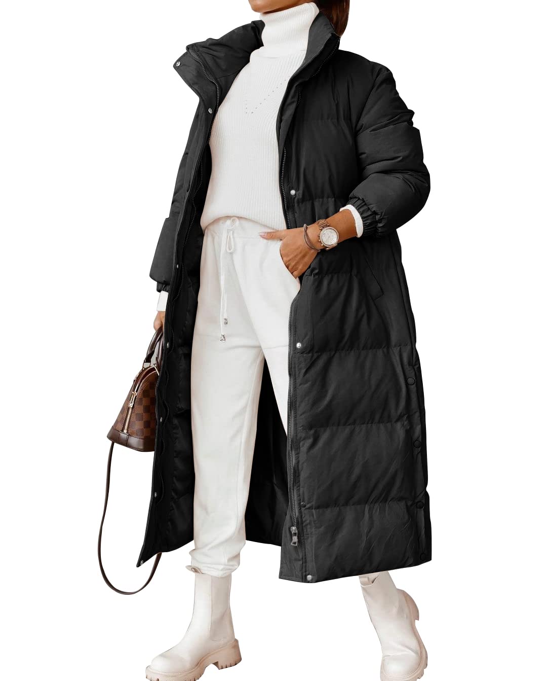 SleekQuilt women's puffer jacket - lifestyle
