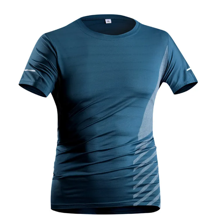 Men's AeroCool Quick-Dry Activewear Tee – Stylish & Breathable