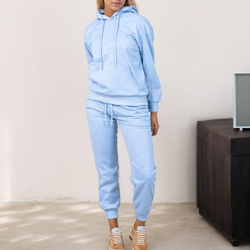 Marine Comfort Bridal Hoodie Set - Long Sleeve Women's Outfit
