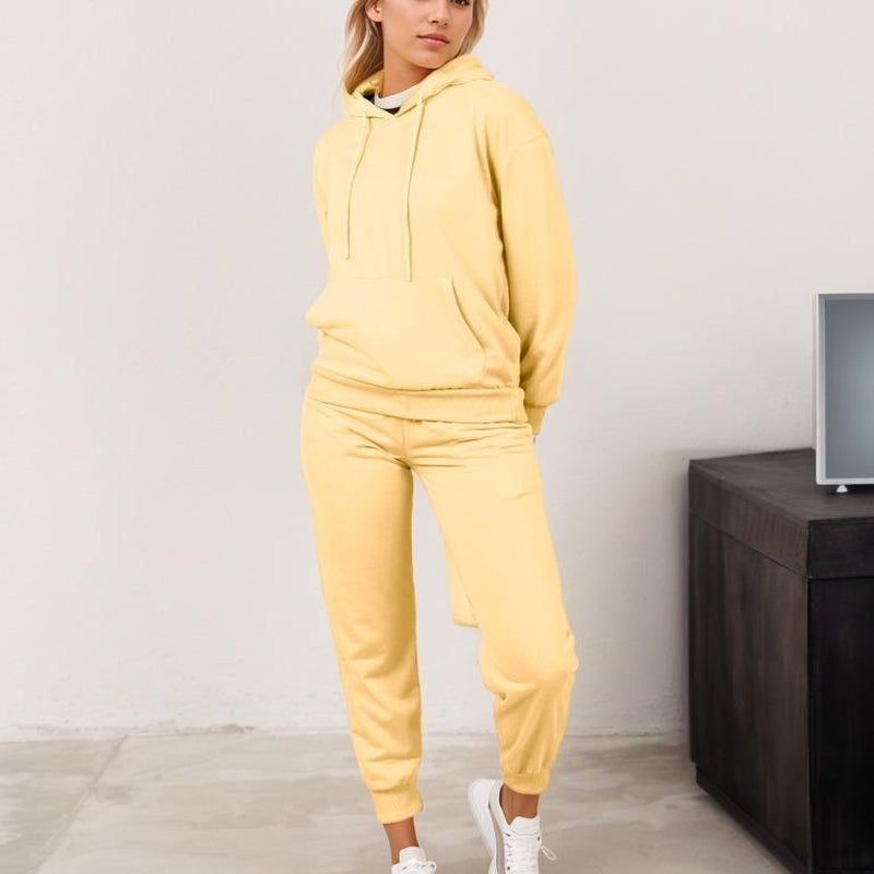 Marine Comfort Bridal Hoodie Set - Long Sleeve Women's Outfit