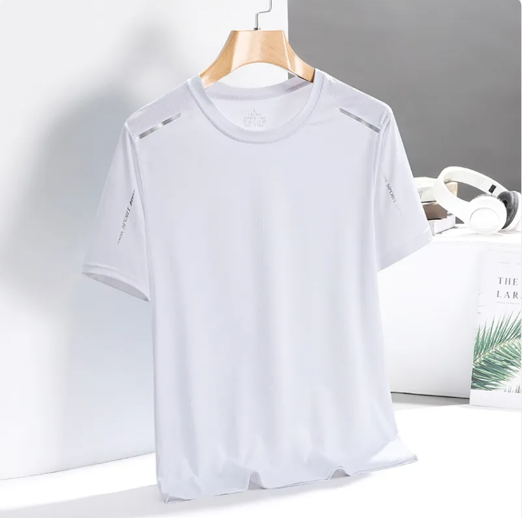 Men's AeroCool Quick-Dry Activewear Tee – Stylish & Breathable