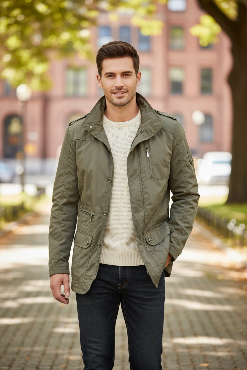 Men's All-Purpose Stylish Jackets - Front View