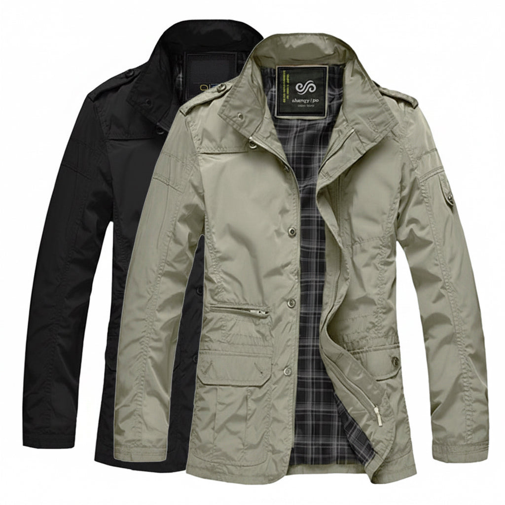 Men's All-Purpose Stylish Jackets Beige & Black