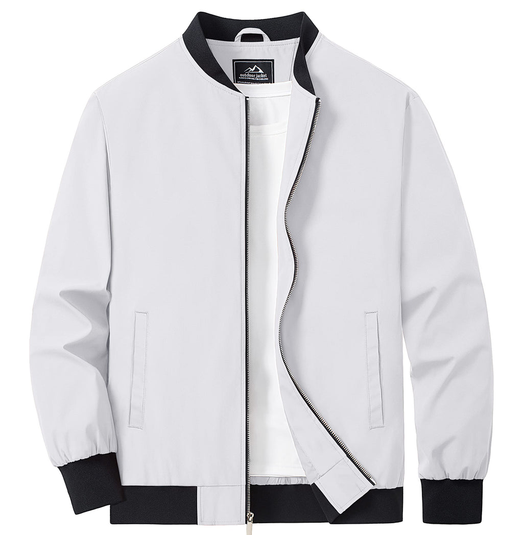 MAGCOMSEN Men's Lightweight Bomber Jacket