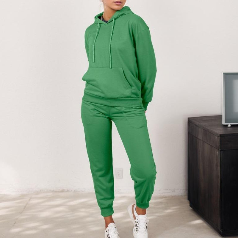 Marine Comfort Bridal Hoodie Set - Long Sleeve Women's Outfit
