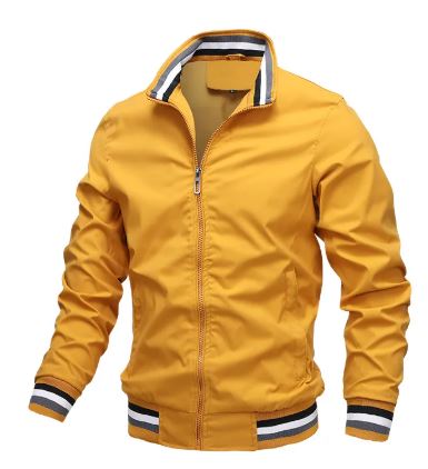 Vivelo Life Men's Windbreaker Zip Jacket
