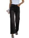 luvamia high waisted baggy jeans for women in chocolate brown