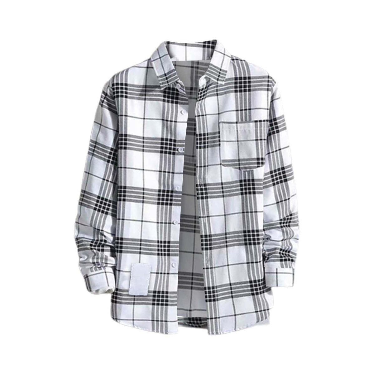Lolvmvchi men's plaid shirt 4XL 
