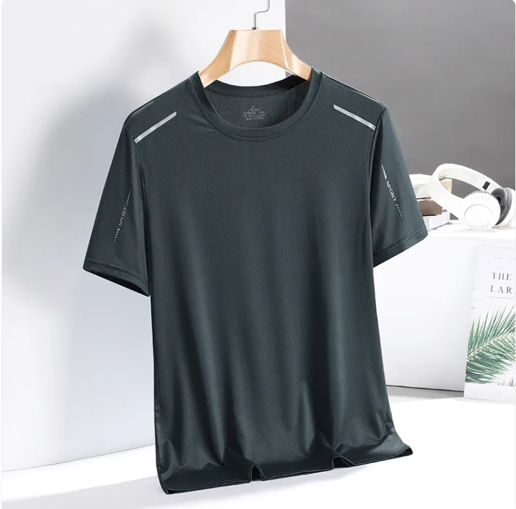 Men's AeroCool Quick-Dry Activewear Tee – Stylish & Breathable