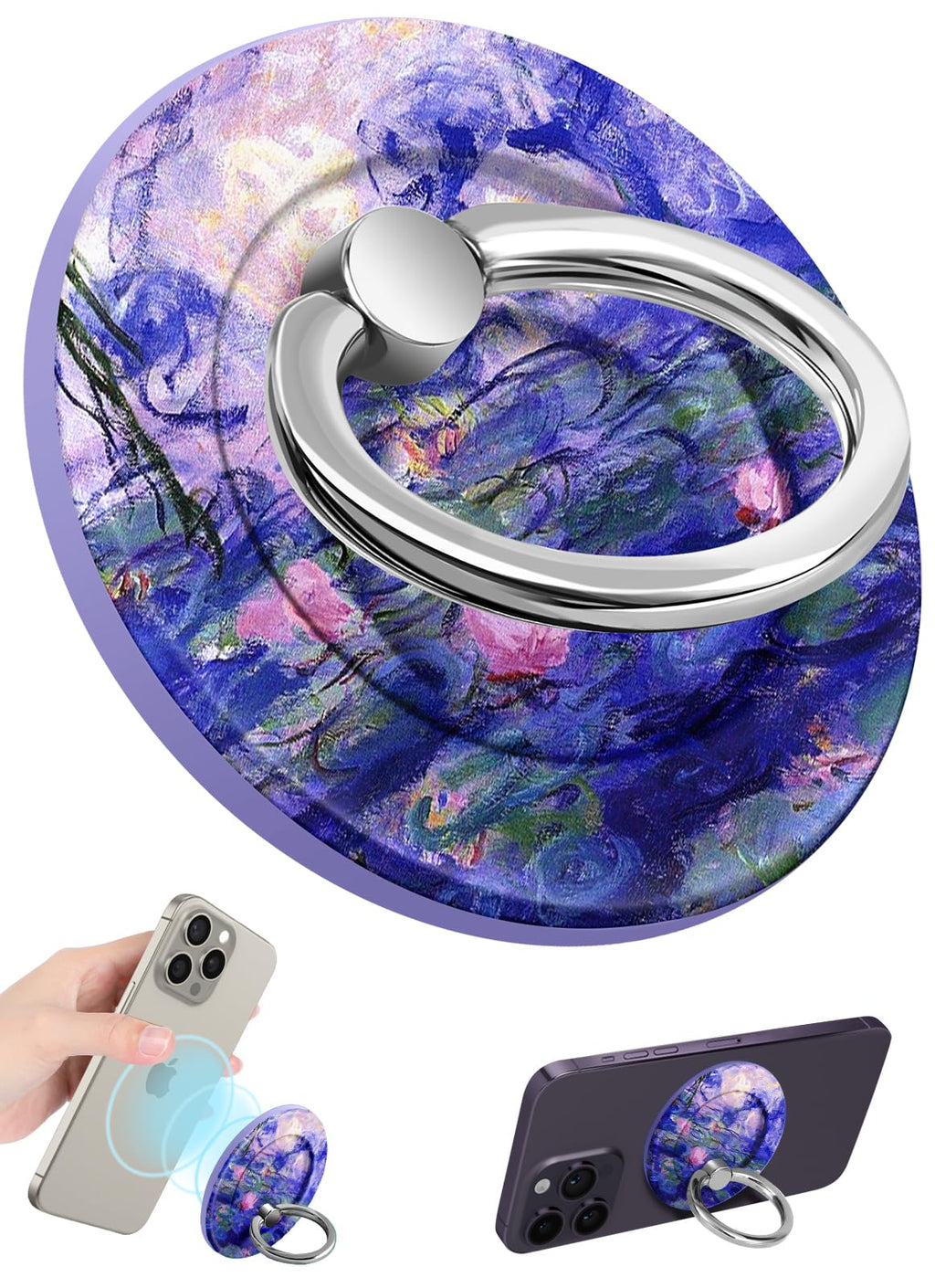 Lisevo Magnetic Floral Ring Holder