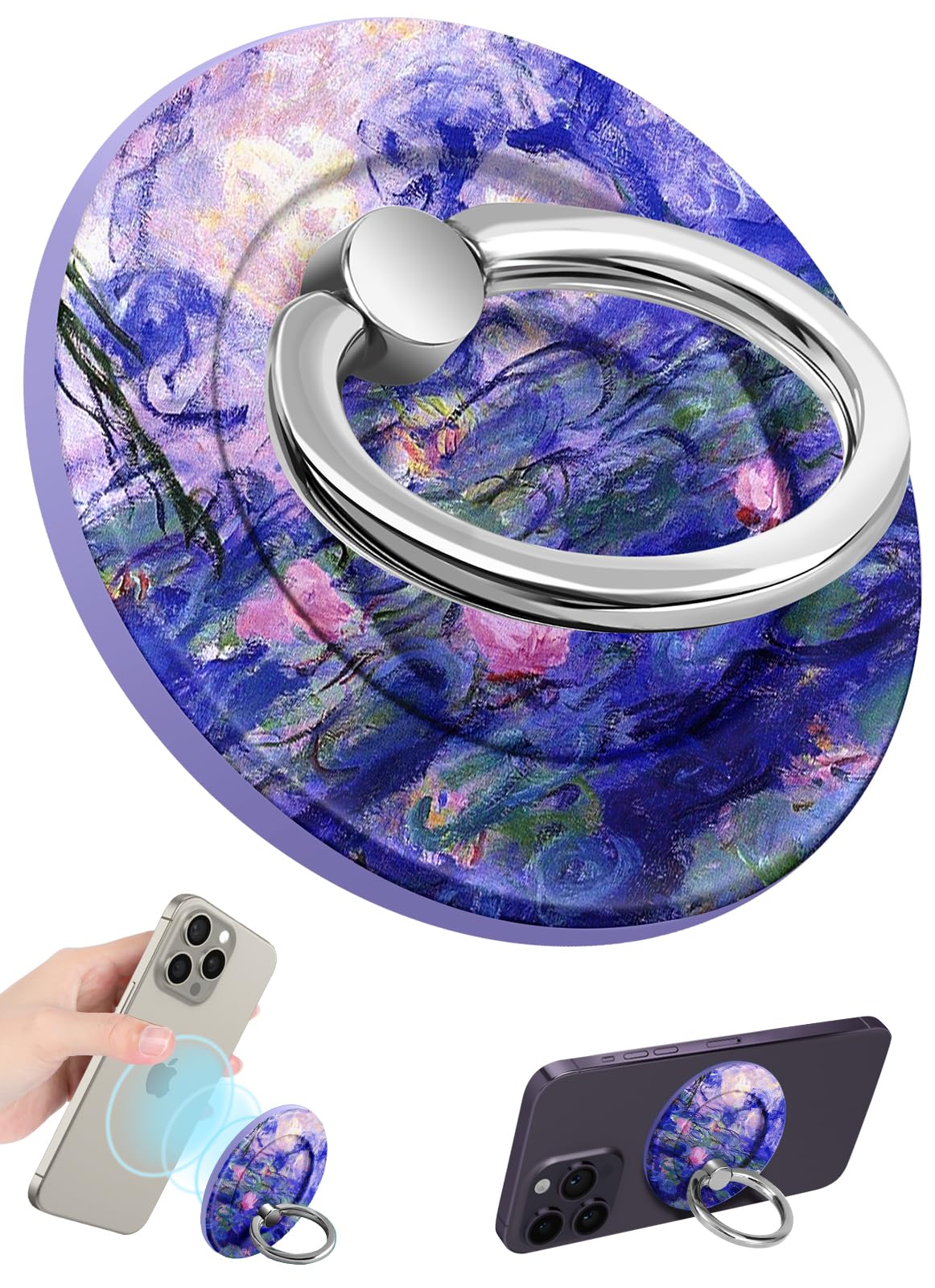 Lisevo Magnetic Floral Ring Holder