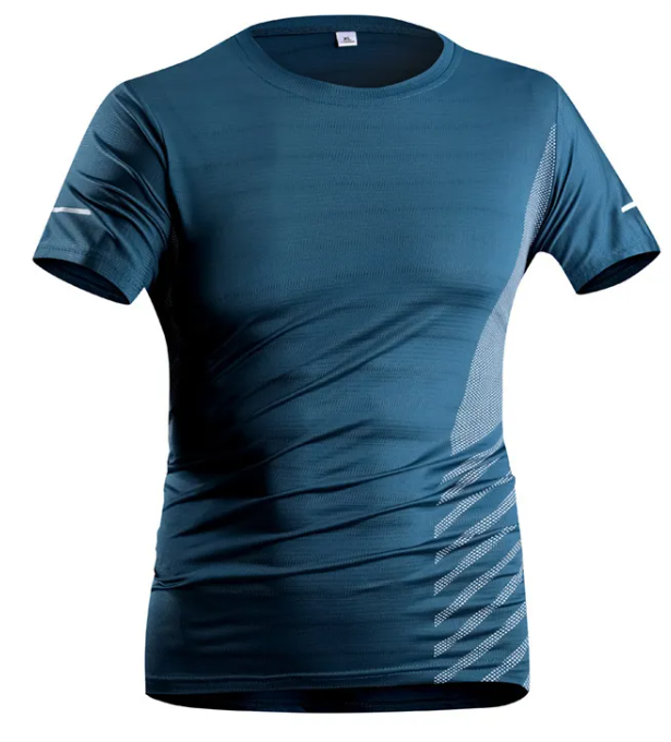 Men's AeroCool Quick-Dry Activewear Tee – Stylish & Breathable