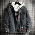 Vivelo Life Men's Casual Denim Jacket