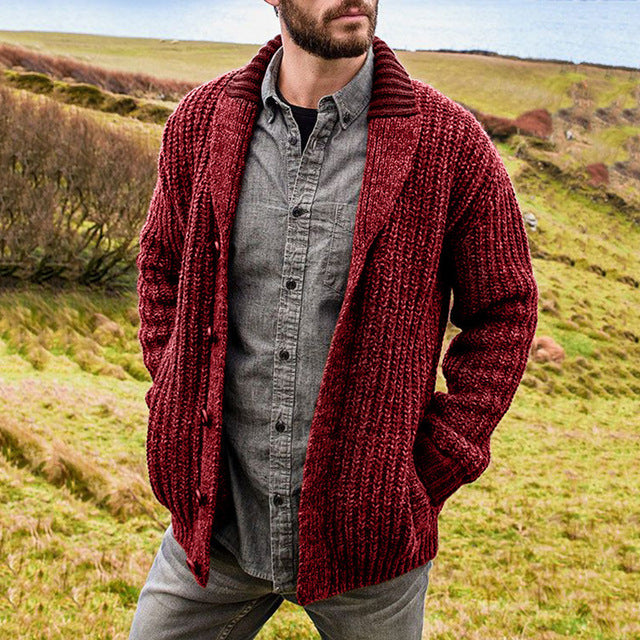 Vivelo Life Men's Knit Cardigan