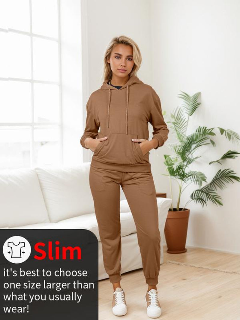 Marine Comfort Bridal Hoodie Set - Long Sleeve Women's Outfit
