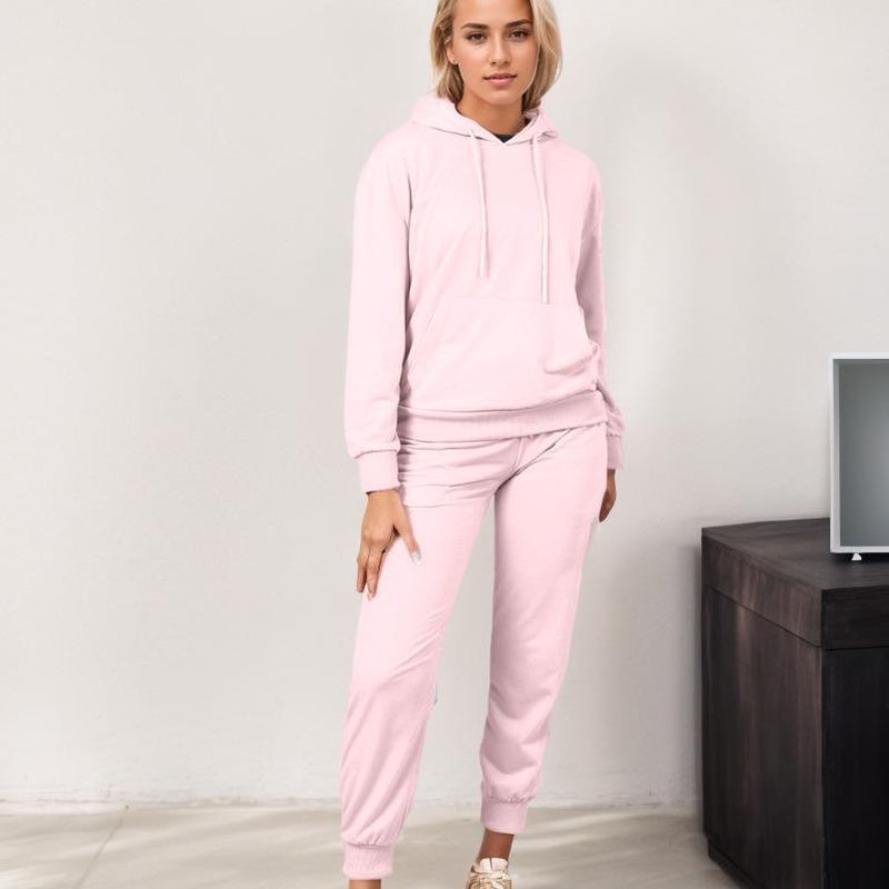 Marine Comfort Bridal Hoodie Set - Long Sleeve Women's Outfit