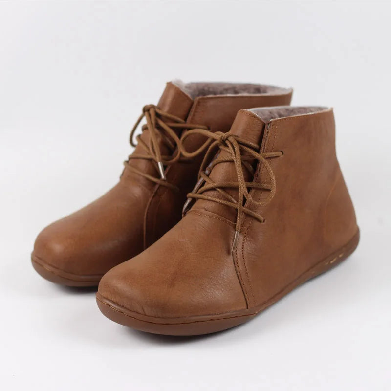 Vivelo Life Women's Autumn/Winter Handmade Ankle Boot