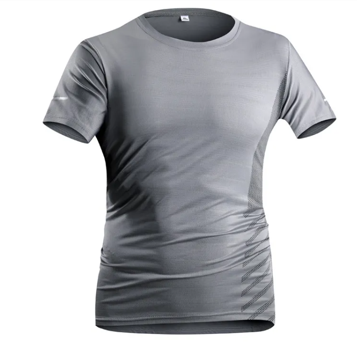 Men's AeroCool Quick-Dry Activewear Tee – Stylish & Breathable