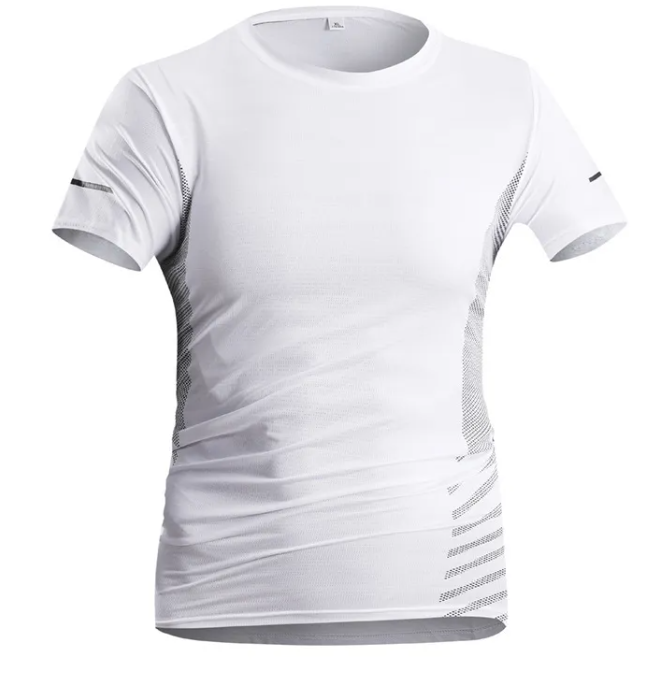 Men's AeroCool Quick-Dry Activewear Tee – Stylish & Breathable