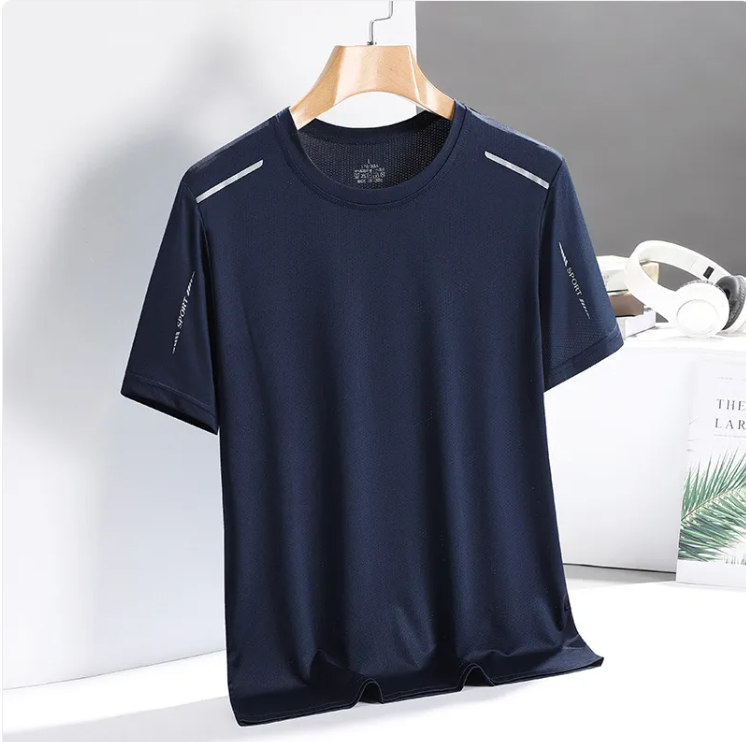Men's AeroCool Quick-Dry Activewear Tee – Stylish & Breathable