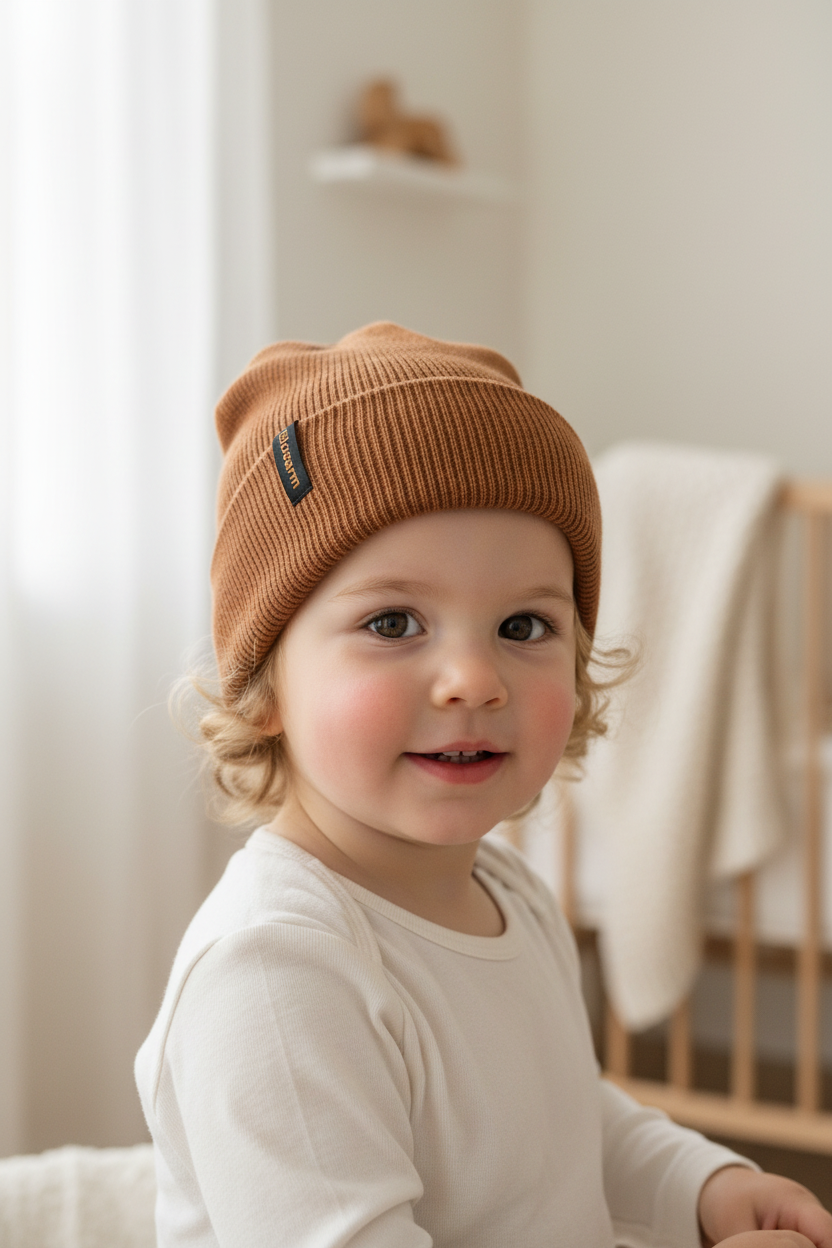 CozyKid unisex beanie for 0-6 years 