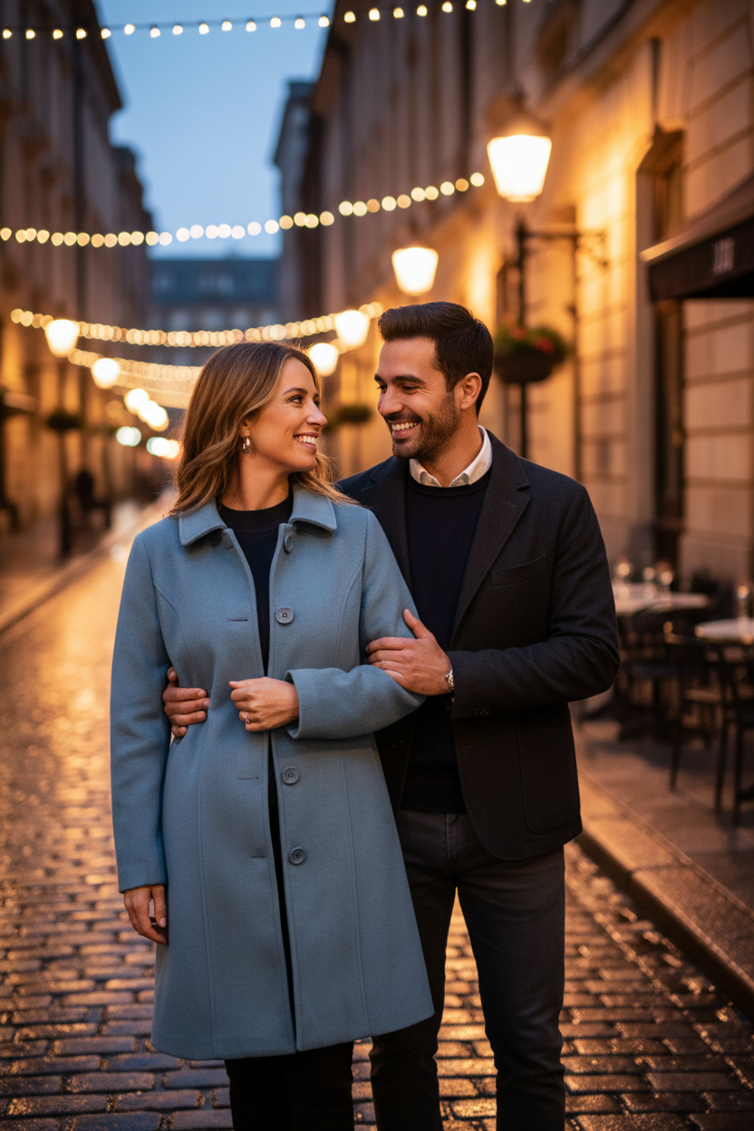 Pea Coat - Date Night