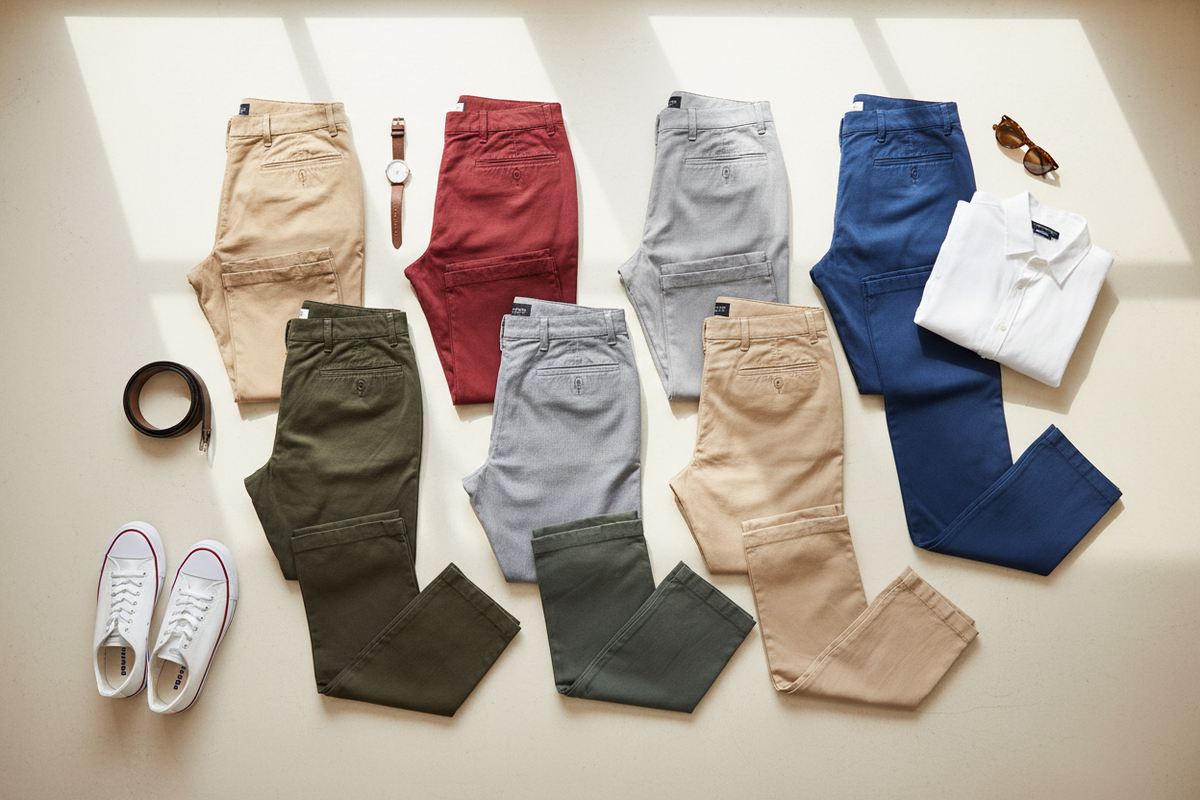 Vivelo Life Men's Casual Long Pants