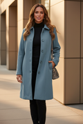 Springrain Pea Coat - African American Woman Lifestyle